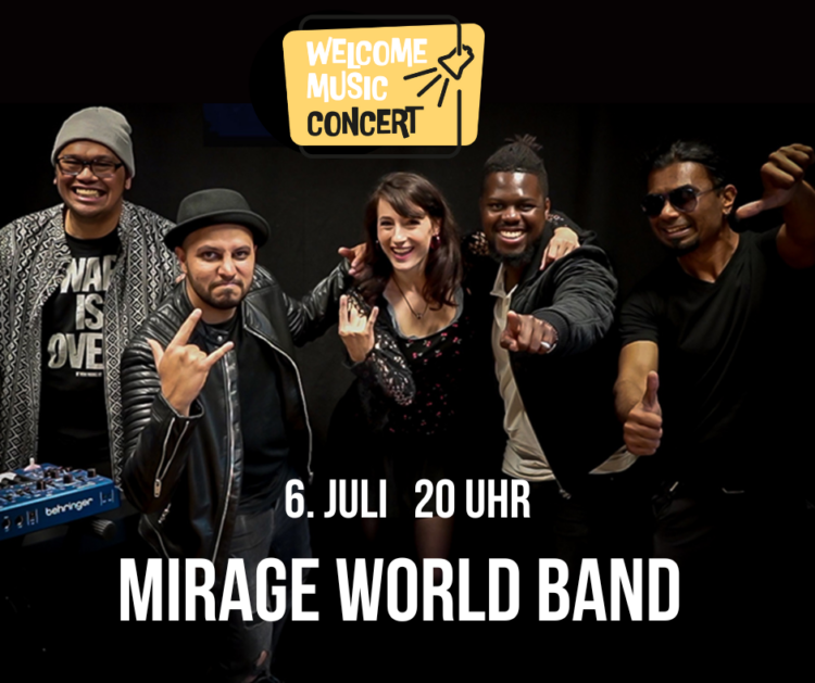 Welcome Music Concert Mirage World Band